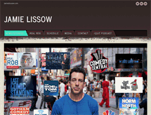 Tablet Screenshot of jamielissow.com
